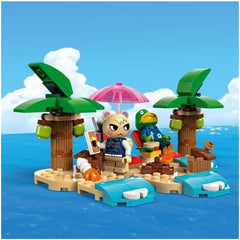 LEGO Animal Crossing Käptens Island Boat Tour, creative toy for children with 2 minifigures from the video game series including Huschke, gift for girls and boys from 6 years old 77048 Building sets Besuche den LEGO-Store