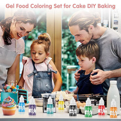 Food coloring gel, 6 grams or 10 grams Naty Shop