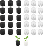 50 Pcs 32*30mm Hydroponic Sponges Rockwool Propagation Hydroponic System Propagation Sponge Block Seedling Sponges Greenhouse Hydroponic System for Growing Vegetables and Flowers Seedlings