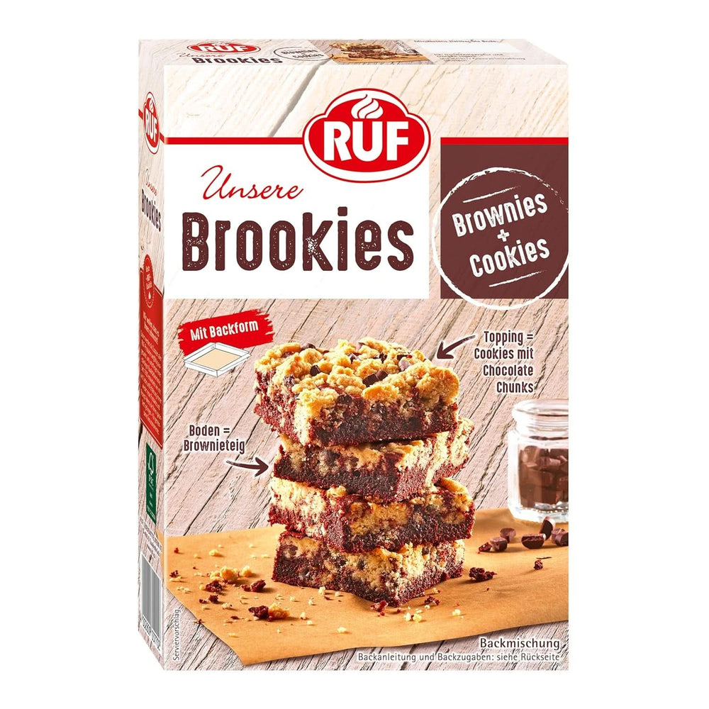 RUF Brookies, blackberry mix and cookies, 460 grams Naty Shop Kitchen 460 grams Brookies