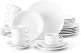 Set de veselă combinat Seltmann Weiden 001.716175 Compact White, 30 de piese, alb/simple