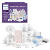 Philips Avent Elektrische Natural Motion Milchpumpe - Set Zum Abpumpen, Aufbewahren Und Füttern Inkl. Flaschen, Schnuller Und Becher (Modell SCD340/31) Food and Breastfeeding Accessories Bebe Naty Shop