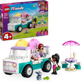 LEGO Friends Heartlake City Ice Cream Truck Pretend Play Set 2 Figures and a Bunny Building Set 4 Years Old Girls Toy Character Minifigure Building Toy 42644 Building Sets Besuche den LEGO-Store Default Title