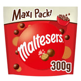 Maltesers, chocolate balls with a crunchy and light center, airy, chocolate snack, 1 pack (1 x 300g)