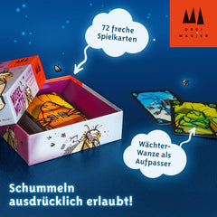 Schmidt Spiele 40862 Mogel Motte, Three Magicians Card Game