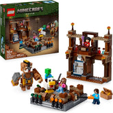 LEGO Minecraft Waldanwesen mit Boxring - Interaktives Gaming Spielzeug- Baby-Zombie, Steve, Garret und Henry Minifiguren - Gamer Geschenk für Jungen, Mädchen und Videospiel Fans ab 10 Jahren - 21272