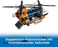 LEGO City Jungle Explorer Helicopter, Adventure Playset for Kids 8+, Christmas or Birthday Gift for Kids, 5 Minifigures and 3 Gorillas 60437 Building Sets Besuche den LEGO-Store