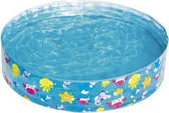 Children's pool Bestway FillN Fun, Sparking Sea, 122 x 25 cm, BW55028, Multicolor, 122 x 122 x 25 cm