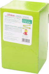 Hellma Canderel Green Stevia Sticks, 250 stevia sachets, 1.1 gram sachet Sweeteners Naty Shop