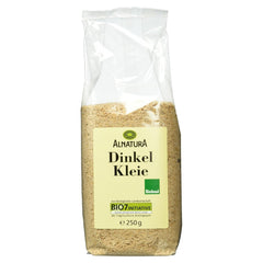 Bio Dinkel-Kleie, 250G Cereal Naty Shop Default Title