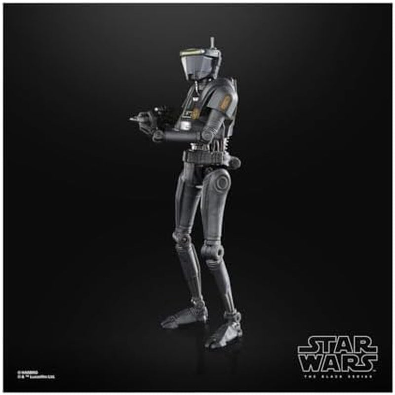 Star Wars Seria Neagră Noua Republică Security Droid, 15 Cm Figura mare Mandalorian, pentru copii 4+ Action figures Naty Shop
