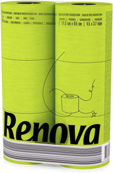 Hârtie igienică RENOVA GREEN 6 role