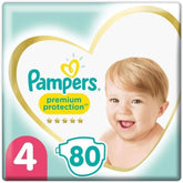 Diapers - Premium Protection - Size 4 x 80