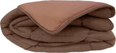 Calgary Duvet Cover Polyester Chocolate/Mocca, Polyester, Chocolate/Mocha, 240X220X1 Cm Duvets and quilts Naty Shop 240X220X1 Cm