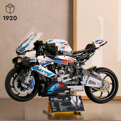 LEGO Technic BMW M 1000 RR Motorcycle Model Adult Model Kit Set as a Craft Gift for Men and Women Home or Office Decor 42130 Building Kits Besuche den LEGO-Store