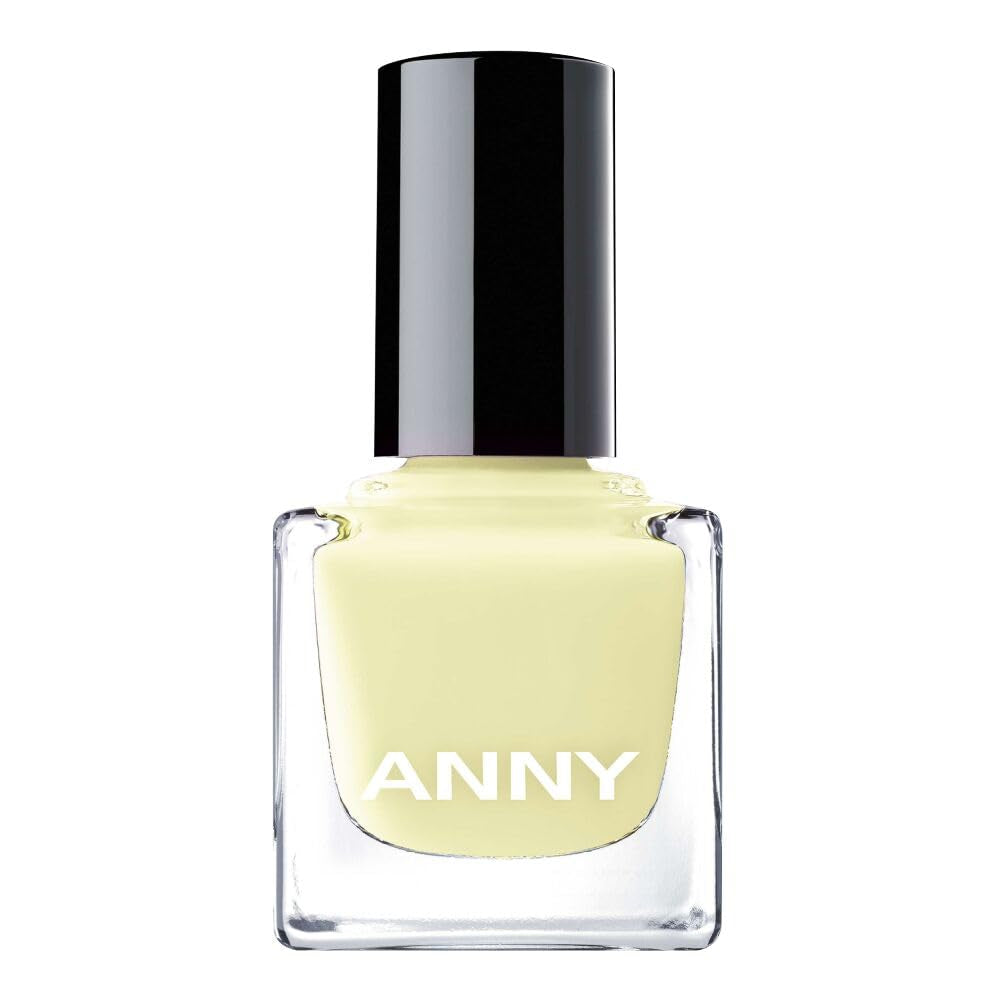 ANNY Nail Polish - High quality long-lasting, chip-resistant and quick-drying colored nail polish, color: Lemon Talk - 15 ml