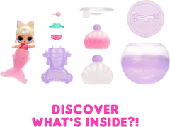 L.O.L. Surprise! Mermaids Tots - Mini păpuși la modă cu cozi care își schimbă culoarea - Potrivit pentru colecționari, fete și băieți cu vârsta de 4 ani și peste Papusi Naty Shop