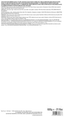 Venchi - Bar Maxi 77% Nibs, with extra dark chocolate, pieces of cocoa beans, 600 g, gluten-free, without colorings and without preservatives