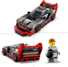 LEGO Speed Champions Audi S1 E-Tron Quattro Race Car Set with Car Toys to Build, Play and Display, Car Model for Kids, Gift for 9-Year-Old Boys and Girls 76921 Building Sets Besuche den LEGO-Store