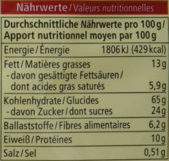 Alcâm crocant organic, pachet de 3 (3 x 750 g)