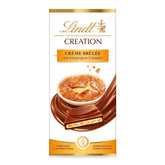 Lindt Schokolade Creation Crème Brûlée Tafel | Crème Brûlée Füllung Mit Knusprigem Karamell, Umhüllt Von Feinster Vollmilch-Schokolade | Schokoladentafel | Schokoladengeschenk, 150G Naty Shop Default Title