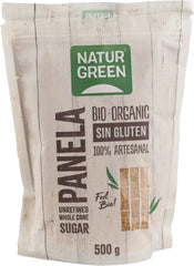 - Organic Crystallised Panel, Pure Sugar, Ecological Sweetener, Natural Sugarcane Juice - 500G, Pack of 12 Sweeteners Naty Shop Default Title