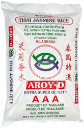 Aroy-D fragrant rice, 100% long grain rice, 1 pack (1 x 20 kg)