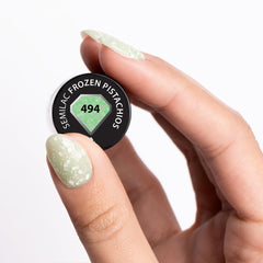 UV nail polish Semilac Hybrid 494 Frozen Pistachios 7 ml