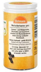 Ostmann Gewürze - Wacholderbeeren ganz | Ideal for seasoning sauerbraten and game dishes 20 g in Der Streudose