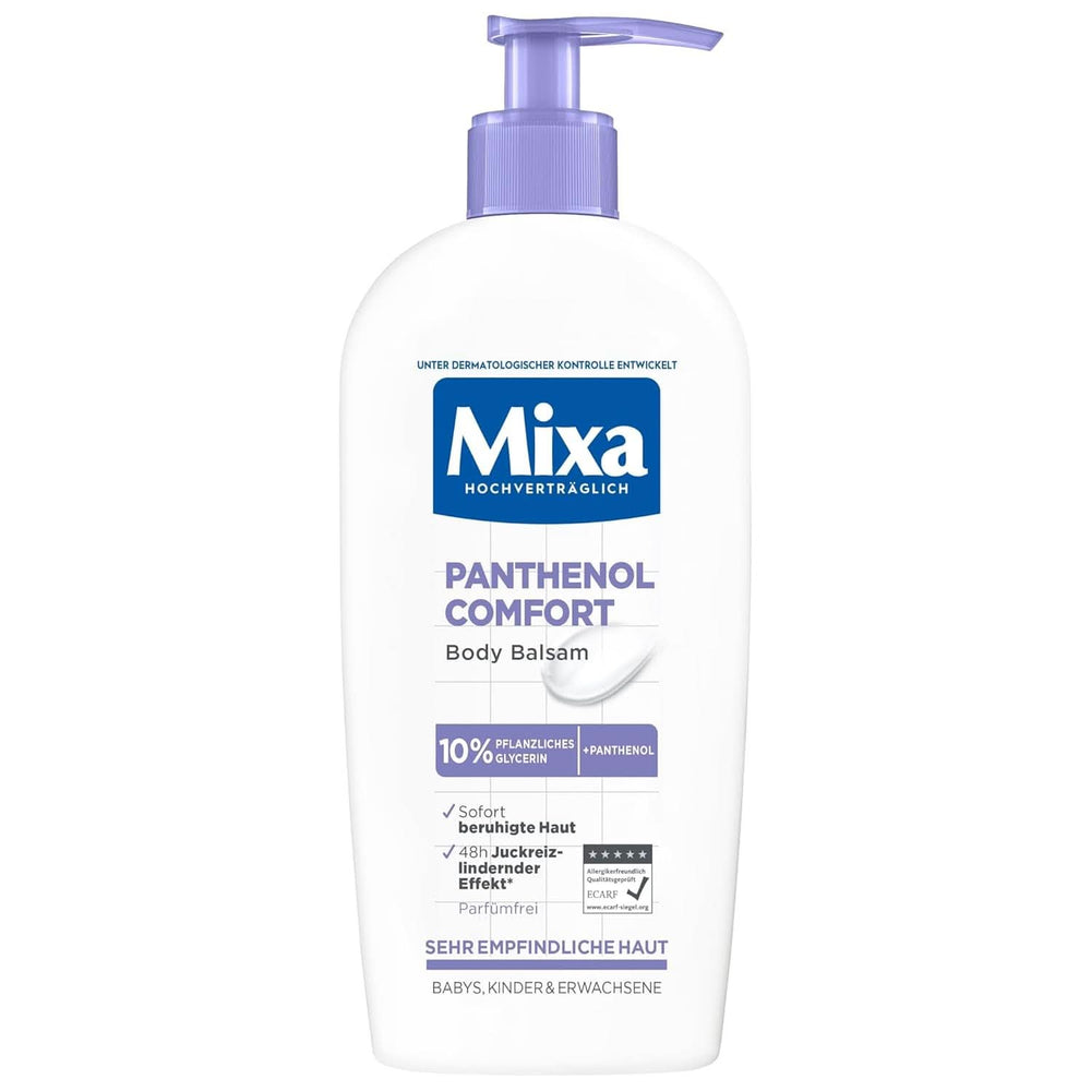 Mixa Panthenol body lotion, balm for itching relief and soothing, 250 ml Cosmetics and Beauty Naty Shop 250 ml (1 piece) Single