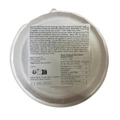 Cooked rice CJ 5349 in a microwaveable tray, 210 g