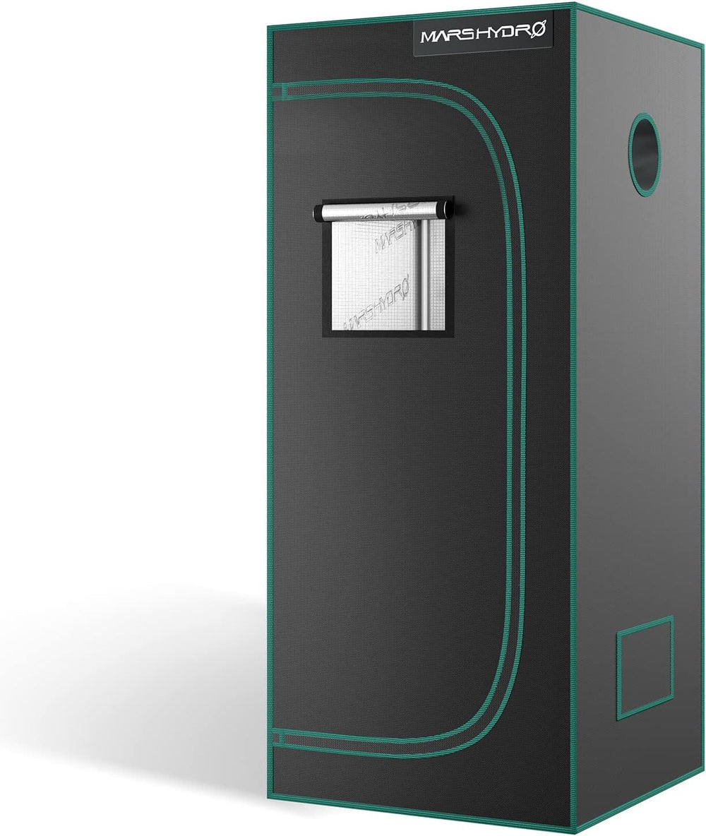 MARS HYDRO Grow Tent 60x60x140cm, Indoor Grow Tent, Reflective Mylar Grow Tents for Hydroponics, Removable Bottom Tray for Plant Growing Space