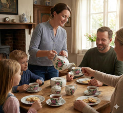 Serviciu de ceai „East Frisian Tea Rose”