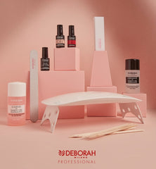 Milano Professional Nail Lacquer, halbpermanent, Nr. 32 Rose Crepe, Plumping-Effekt, langanhaltend, verleiht intensive und glänzene Nägel, 4.5 ml