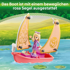LEGO Wicked Glinda, Elphaba and Nessarose at Shiz University Sailing Boat and 3 Figures Toy Boat Gift for Girls and Boys from 7 Years Old Dollhouse Lovers 75681 Building Sets Besuche den LEGO-Store