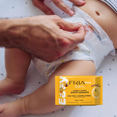 Easy Baby Wet Wipes with Aloe Vera and Honey Extract Skin Moisturizing, Dermatologically Tested, Pack of 20 Wipes