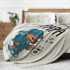 Musaecoin dad gift, dad birthday gift, gift ideas for dad, gifts for dad, 50-60 inch flannel blanket, christmas gift for dad, father's day gift Beds and Blankets musaecoin