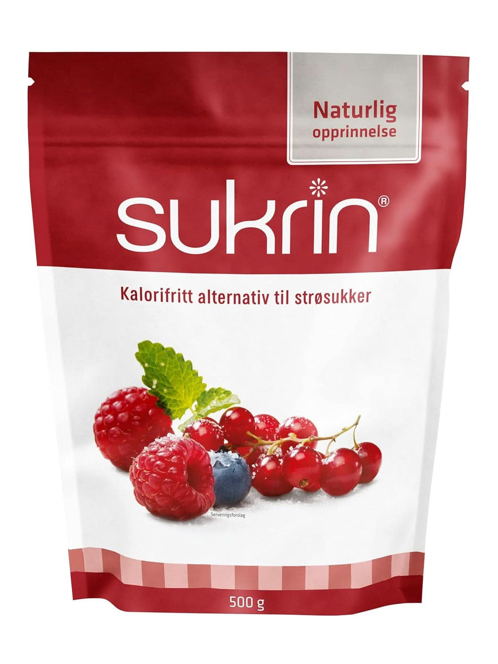 Sukrin Erythritol, natural alternative to sugar without calories, 1 pack, 500 grams Sweeteners Naty Shop