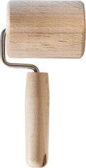 Chinchilla® Backblechroller/Teigroller zylindrisch aus Buchenholz | Der stable Helper für die Küche | Made in Germany | Nachhaltige Qualität aus Deutschland | 18 x 5 cm