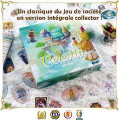 Blame! Celestia Big Box • Complete Collector's Base Game + 2 Expansions Family Board Game - For 2 to 6 Players - Ages 8+ - 30 Minutes