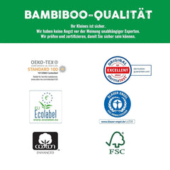 Bambiboo Scutece pentru copii - COTTONWEAR - Scutece de unică folosință pentru copii din bumbac organic și țesături pe bază de plante cu buric decupat Mama si Copilul Naty Shop