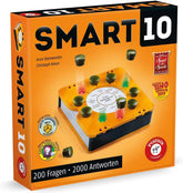 Piatnik 7167 - Smart 10 | The revolutionary know-it-all board game | For Quiz Enthusiasts | Who is the king of quizzes? | Ages 12+ | A to Z Knowledge Questions | For home and away