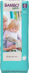 Bambo Nature Premium Eco Diapers, Size 6, 1.63 kg