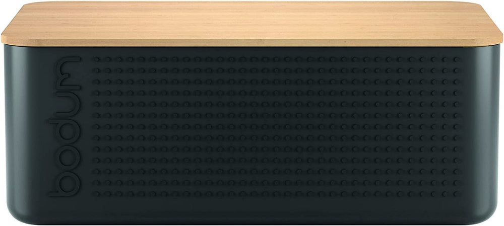 Coș pentru pâine Bodum Bistro, plastic, negru, L Cutii depozitare alimente Naty Shop Negru