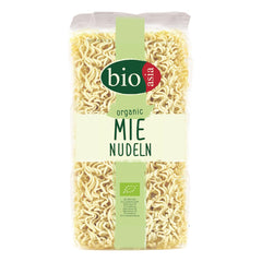 BIOASIA Organic Mie Noodles, wheat noodles without egg, prepared quickly and easily, vegetarian (8 x 250 g)