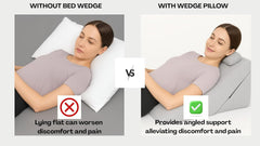 Pernă de citit – pernă pentru spate, tetieră reglabilă, spumă cu memorie, husă detașabilă, respirabilă și antiderapantă, mâner triunghiular pentru spate, gât și picioare – 60 x 50 x 30 cm