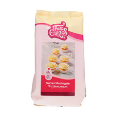 Funcakes Mix Für Schweizer Baiser Buttercreme: Einfach Zu Berübenen, Cremig, Perfekt Zum Dekorieren, Abdecken Und Füllen Von Kuchen, Belag Auf Cupcakes. 400 G. Mixture for baking and cooking Naty Shop Default Title