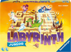 Ravensburger Joc pentru copii 20847 - Labirint Junior - Clasic pentru familie pentru cei mici, joc pentru copii cu vârsta de 4 ani și peste - joc de societate potrivit pentru 2-4 jucători, ediție Junior