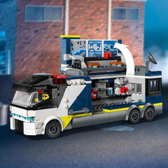 LEGO City Police Truck with Lab, Quad Police Set and Toy Truck for Kids, Gift for Boys and Girls 7 Years and Up, Plus 5 Minifigures - 2 Policemen, 1 Scientist and 2 Crooks 60418 Building Sets Beuche den LEGO-Store