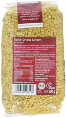 Davert oriental yellow lentils (1 x 500 g) - Bio